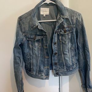 Talula Cropped Denim Jacket